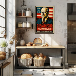 Gerald Ford 38th President Poster