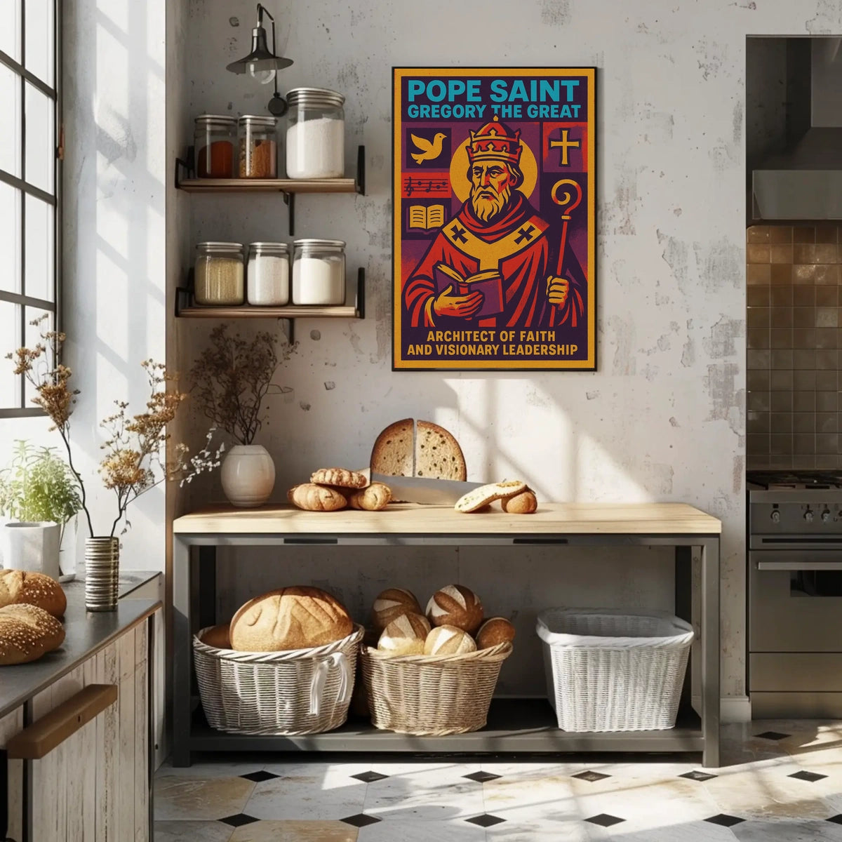 Pope Saint Gregory The Great Poster