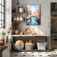 Venetian Canal Serenity Poster