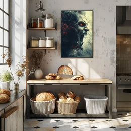 Fiery Fury Poster PosterGoat