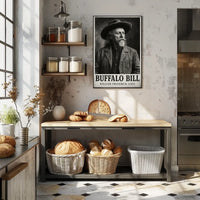 Buffalo Bill Western Iconic Figure Cultural Heritage Poster