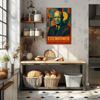 Dwight D. Eisenhower 34th President Poster
