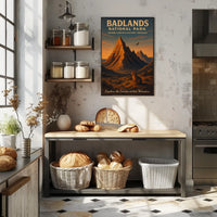 Badlands National Park Poster
