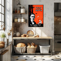 Evans Brown Vintage Art Deco Performer Poster