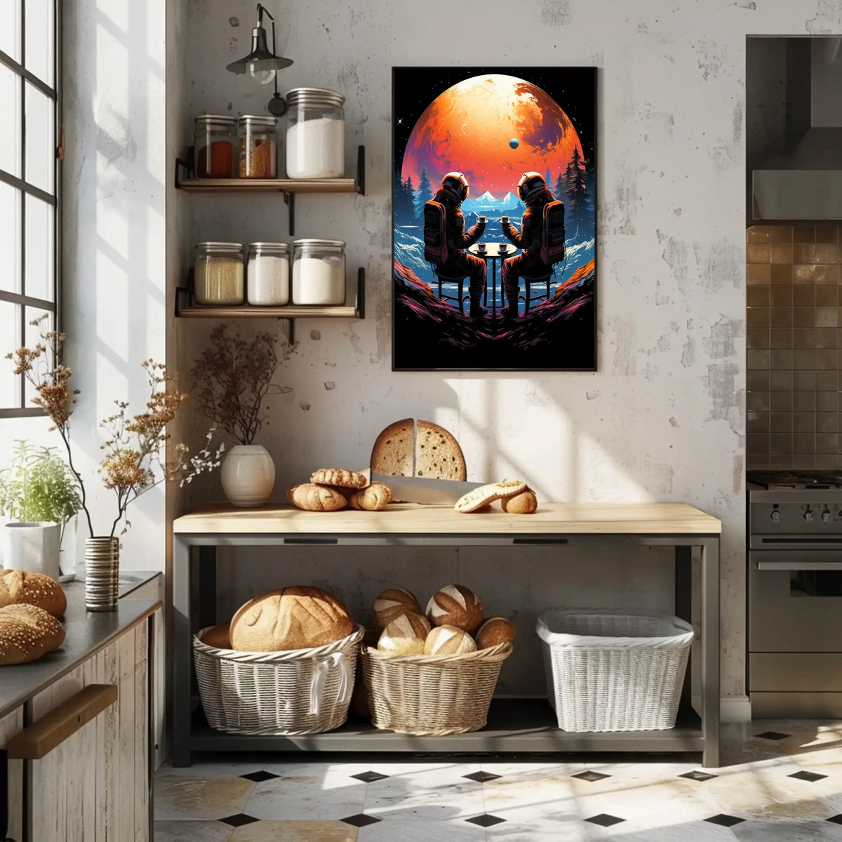 Cosmic Coffee Break Poster