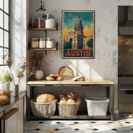 Austin Capitol Poster