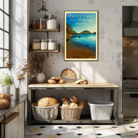 Eagle Lake Scenic View National Park Poster