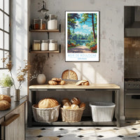 Scenic View of Bois de Boulogne Poster