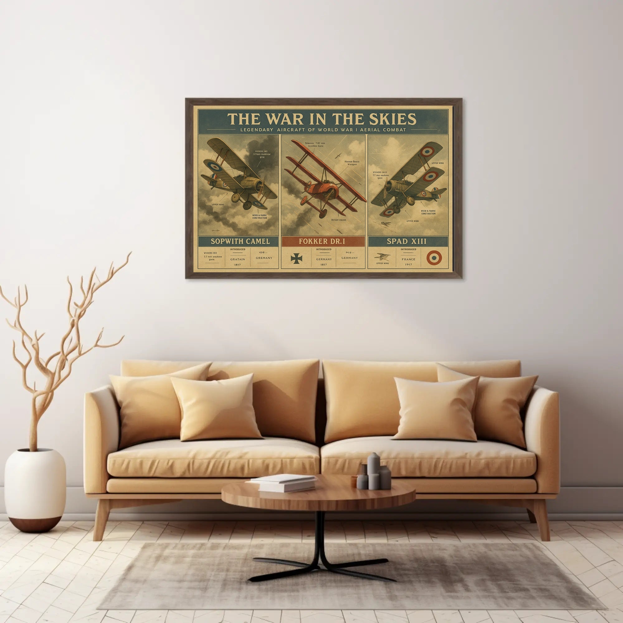 Legendary Aircraft of World War I Poster