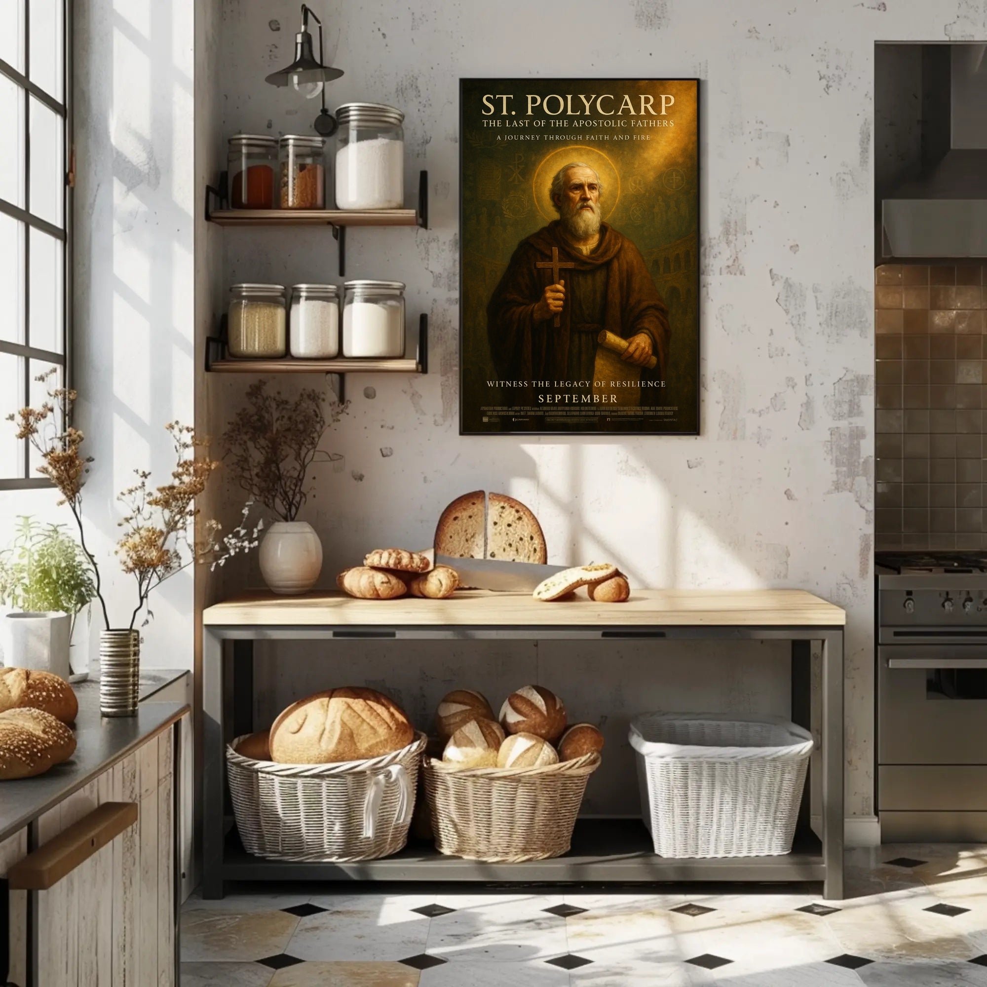 St. Polycarp The Last Of The Apostolic Poster
