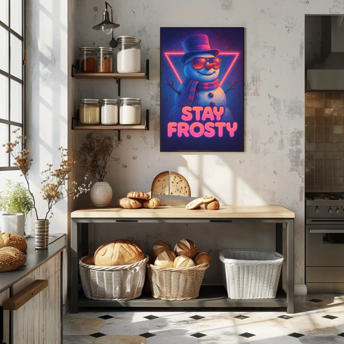 Stay Frosty Poster