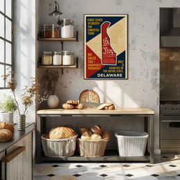 Delaware Constitution Ratification Poster PosterGoat