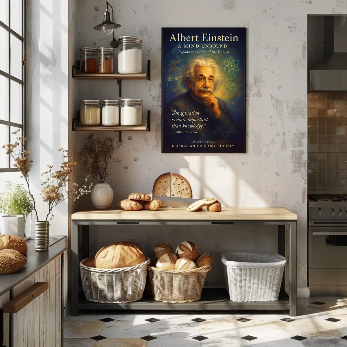 Albert Einstein A Mind Unbound Poster