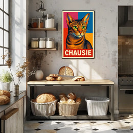 Chausie Cat Poster