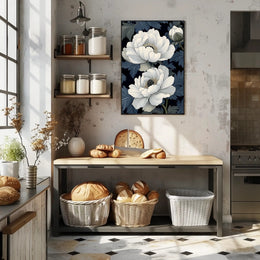 Elegant Floral Design Wall Art Print