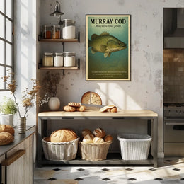 Murray Cod The Mighty Predator of Australia Poster