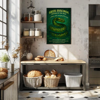Green Anaconda Master of the Wild Poster