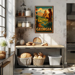 Discover Georgia Poster