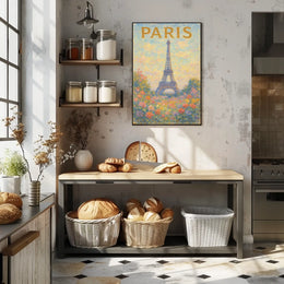 Paris in Bloom Poster