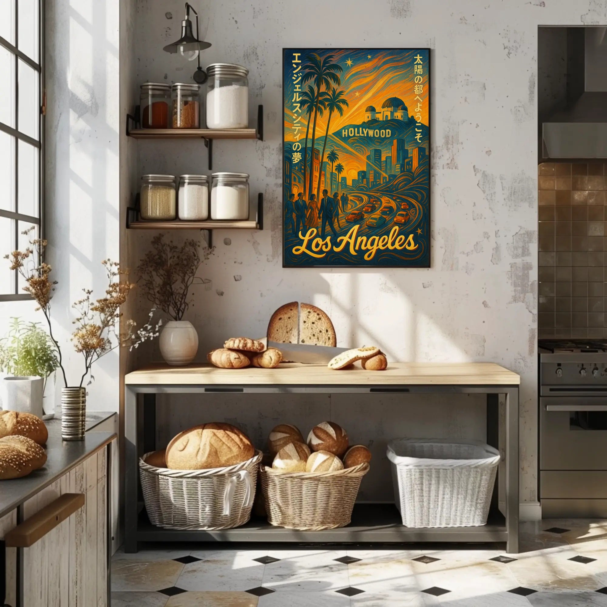 Los Angeles Dreamscape Poster PosterGoat