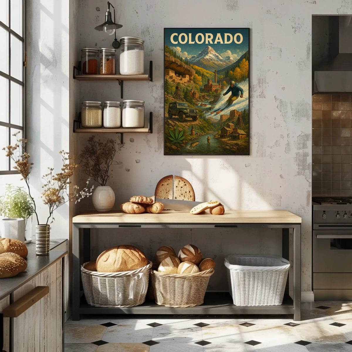 Discover Colorado Poster