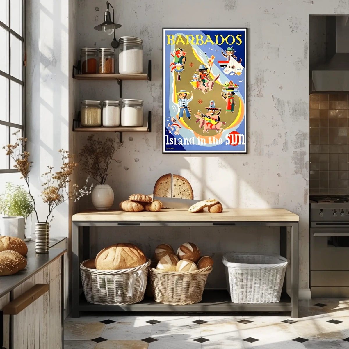 Barbados Island In The Sun Poster