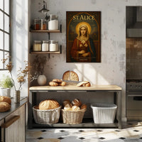 St. Alice Poster PosterGoat