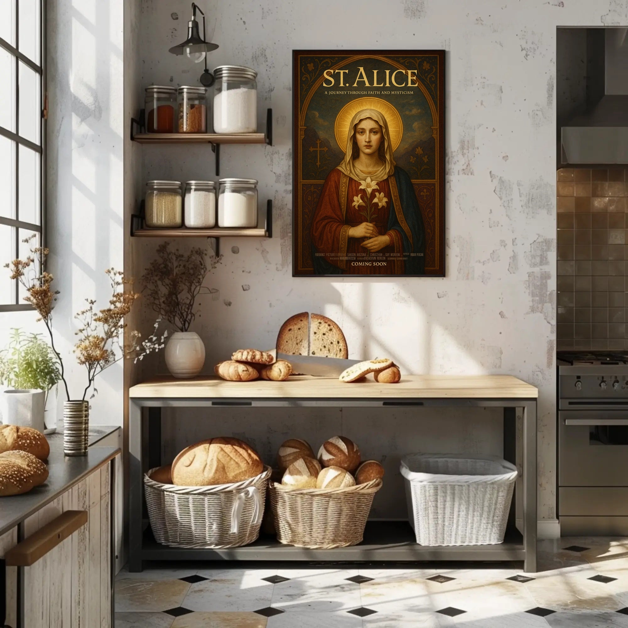 St. Alice Poster PosterGoat