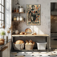 Jim Thorpe Athletic Legend Poster