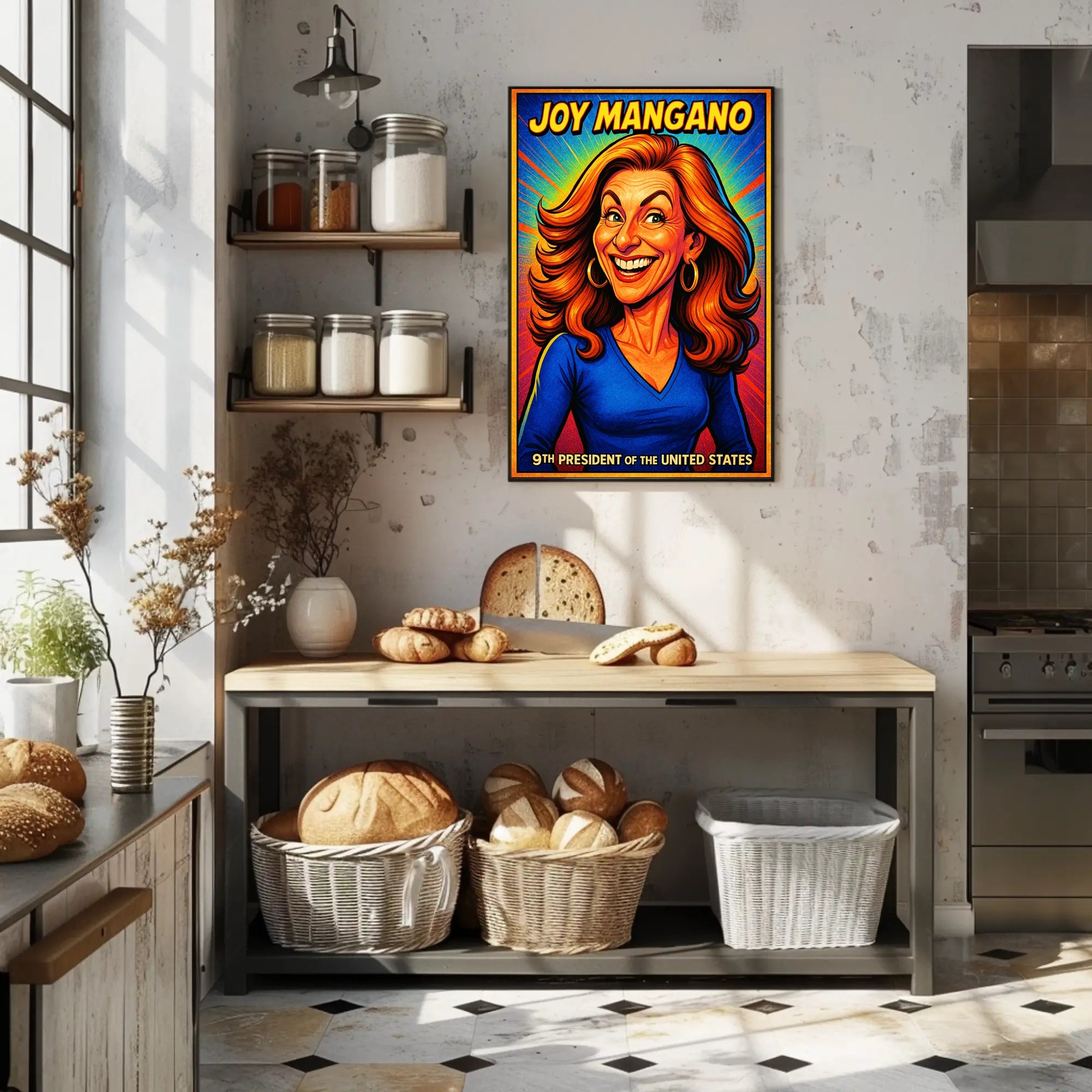 Joy Mangano 9th President Poster PosterGoat