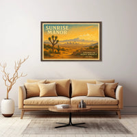 Gateway to Scenic Serenity Travel Poster