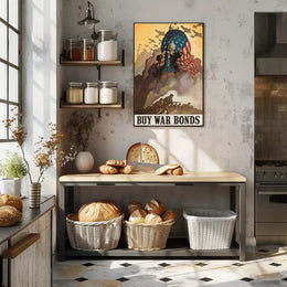 Rally for Support: Buy War Bonds Poster PosterGoat