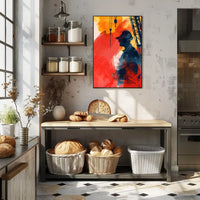 Vintage Parisian Landmark Art Poster