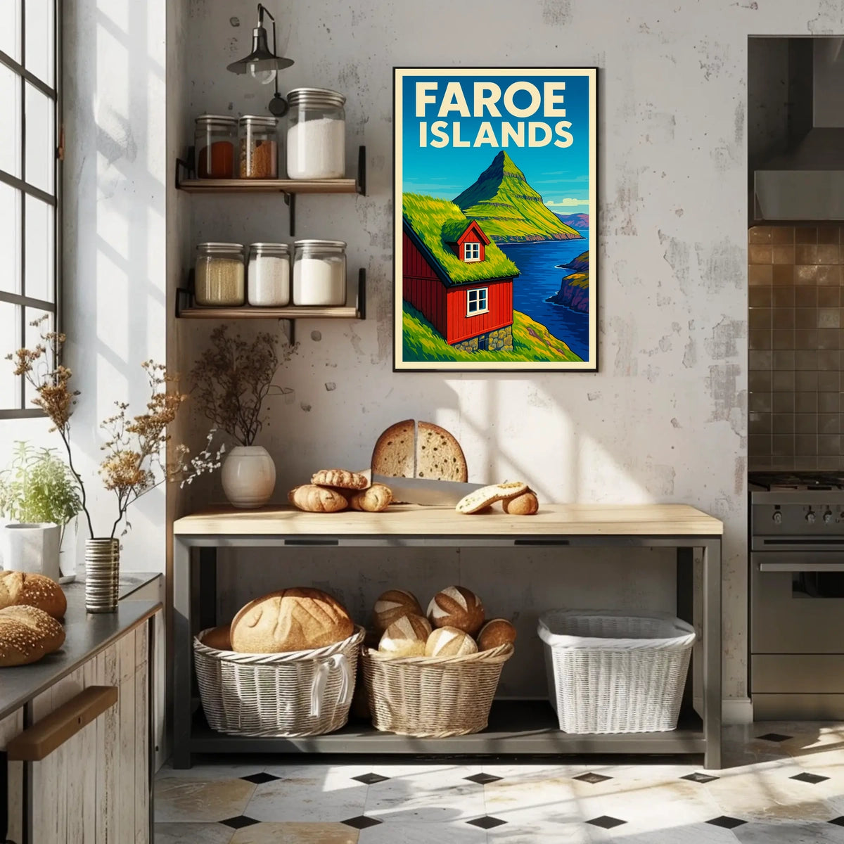 Faroe Islands Scenic Poster