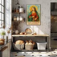 Saint Catherine of Alexandria Poster