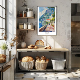 Amalfi Coast Italy Poster