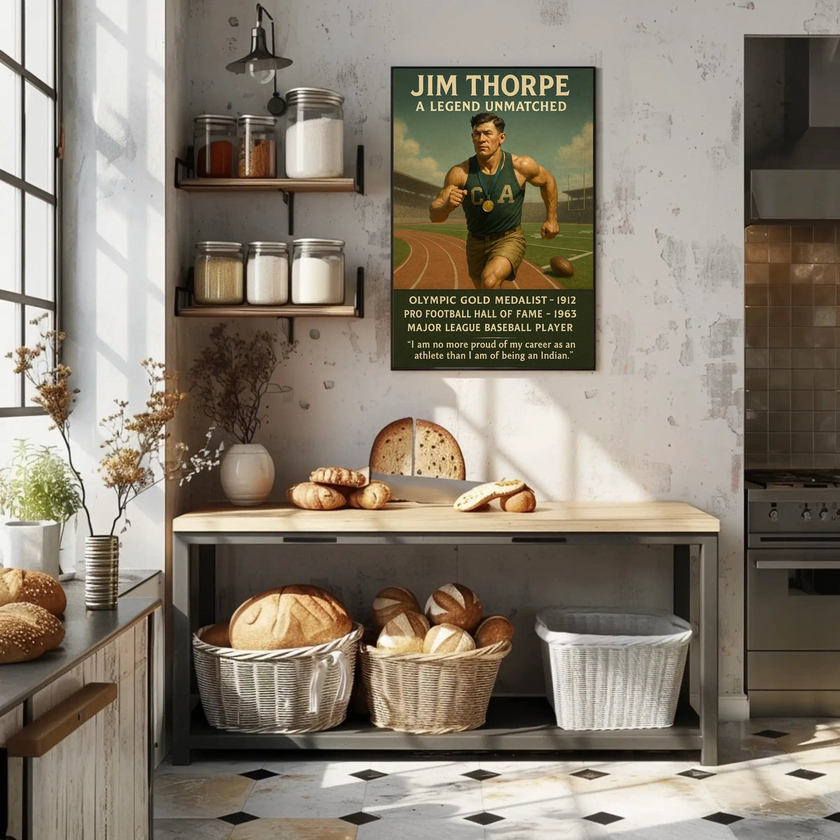 Jim Thorpe A Legend Unmatched Poster