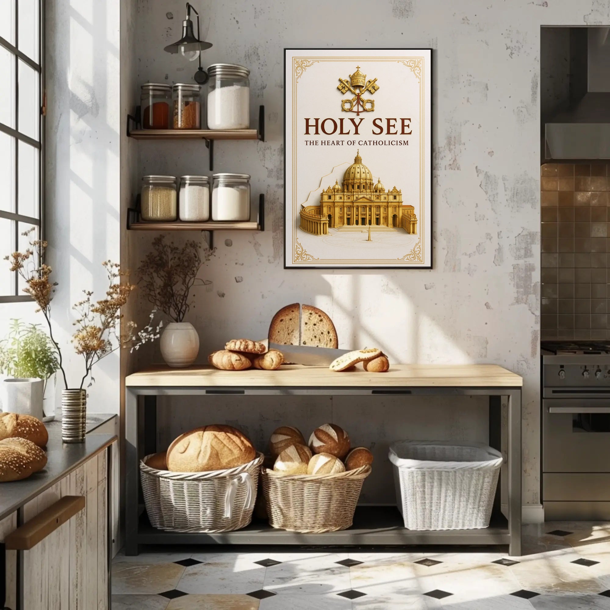 Holy See The Heart of Catholicism Poster PosterGoat