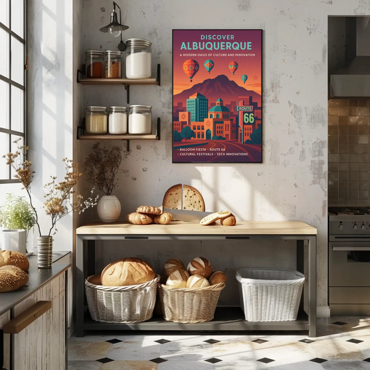Discover Albuquerque Poster