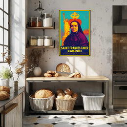 Saint Frances Xavier Cabrini Poster