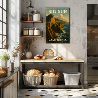Big Sur, California Poster