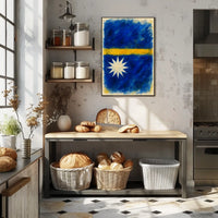 Abstract Flag Art Poster