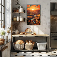 Grand Canyon Sunset Poster