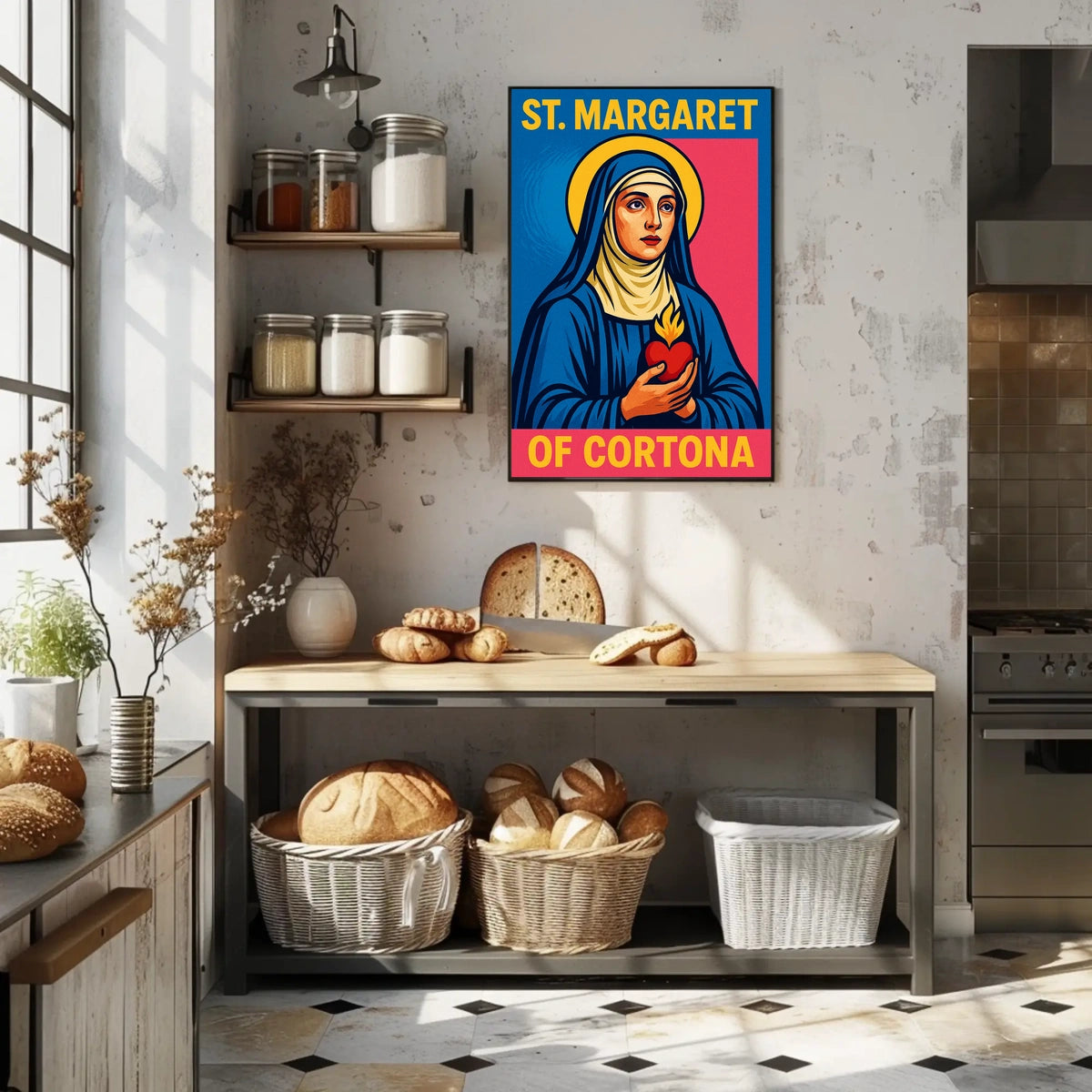 St. Margaret of Cortona Poster