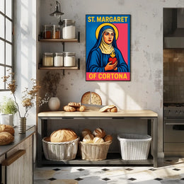 St. Margaret of Cortona Poster