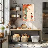 Urban Expressionism Art Deco Style Poster
