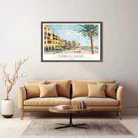 Vibrant Shores of Sharm El-Sheikh Poster PosterGoat
