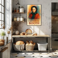 Catherine Booth Artistic Watercolor Historical Poster
