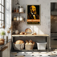 James Garfield 20th President Poster