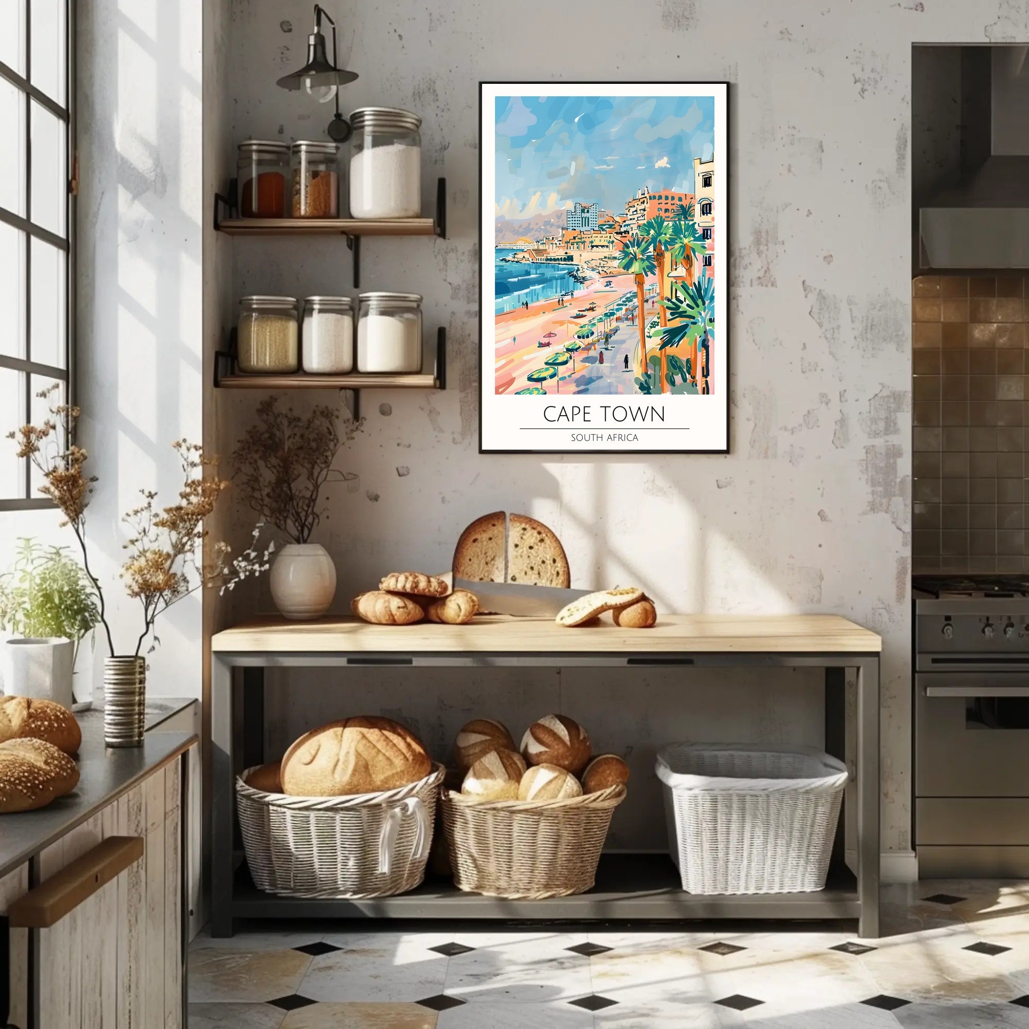Scenic Cape Town Poster PosterGoat